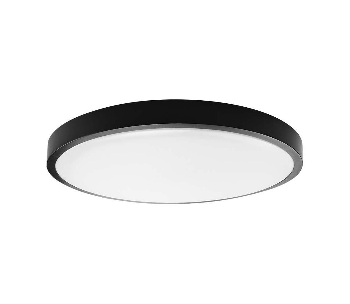 Donoci LED Kúpeľňové stropné svietidlo LED/36W/230V IP44 6500K pr. 35 cm čierna