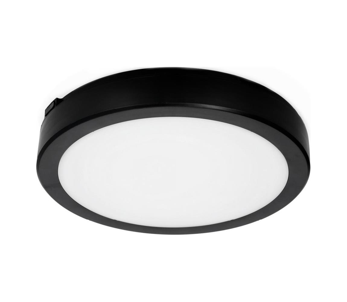 Donoci LED Kúpeľňové stropné svietidlo NAIROS LED/18W/230V 3000/4000/6500K IP65 čierna