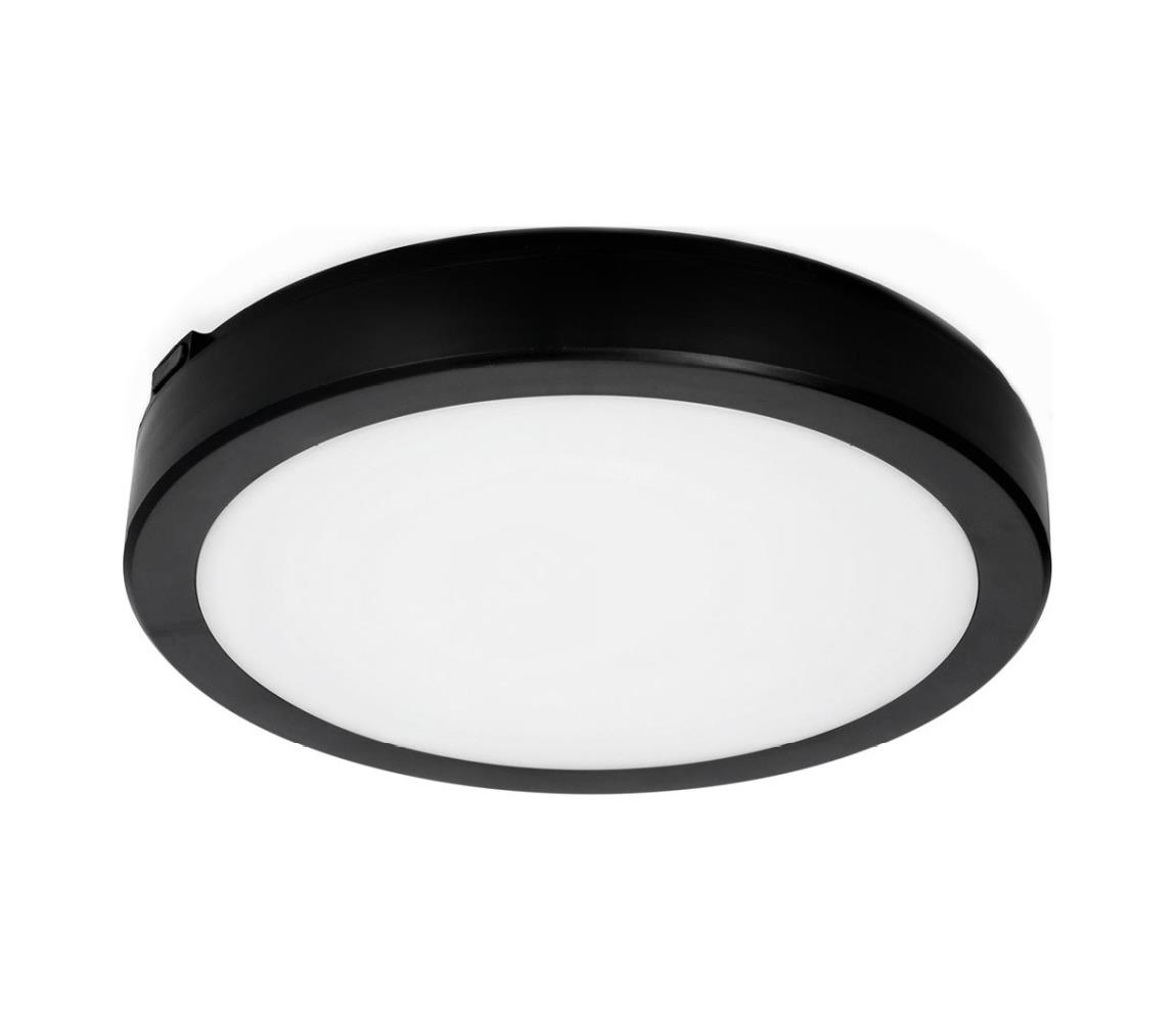 Donoci LED Kúpeľňové stropné svietidlo NAIROS LED/24W/230V 3000/4000/6500K IP65 čierna