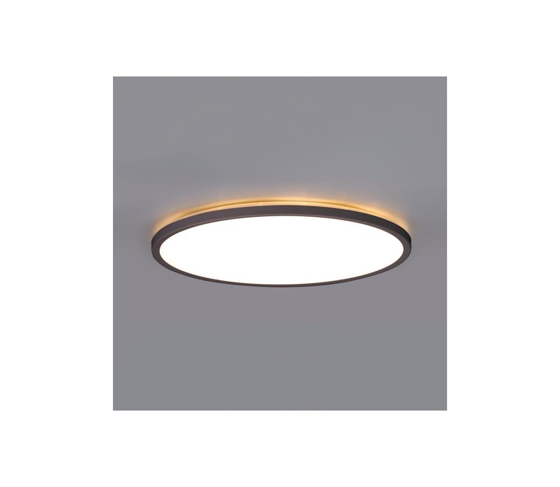 Donoci LED kúpeľňové stropné svietidlo NIVERA LED/12W/230V IP54 pr. 22,5 cm čierne