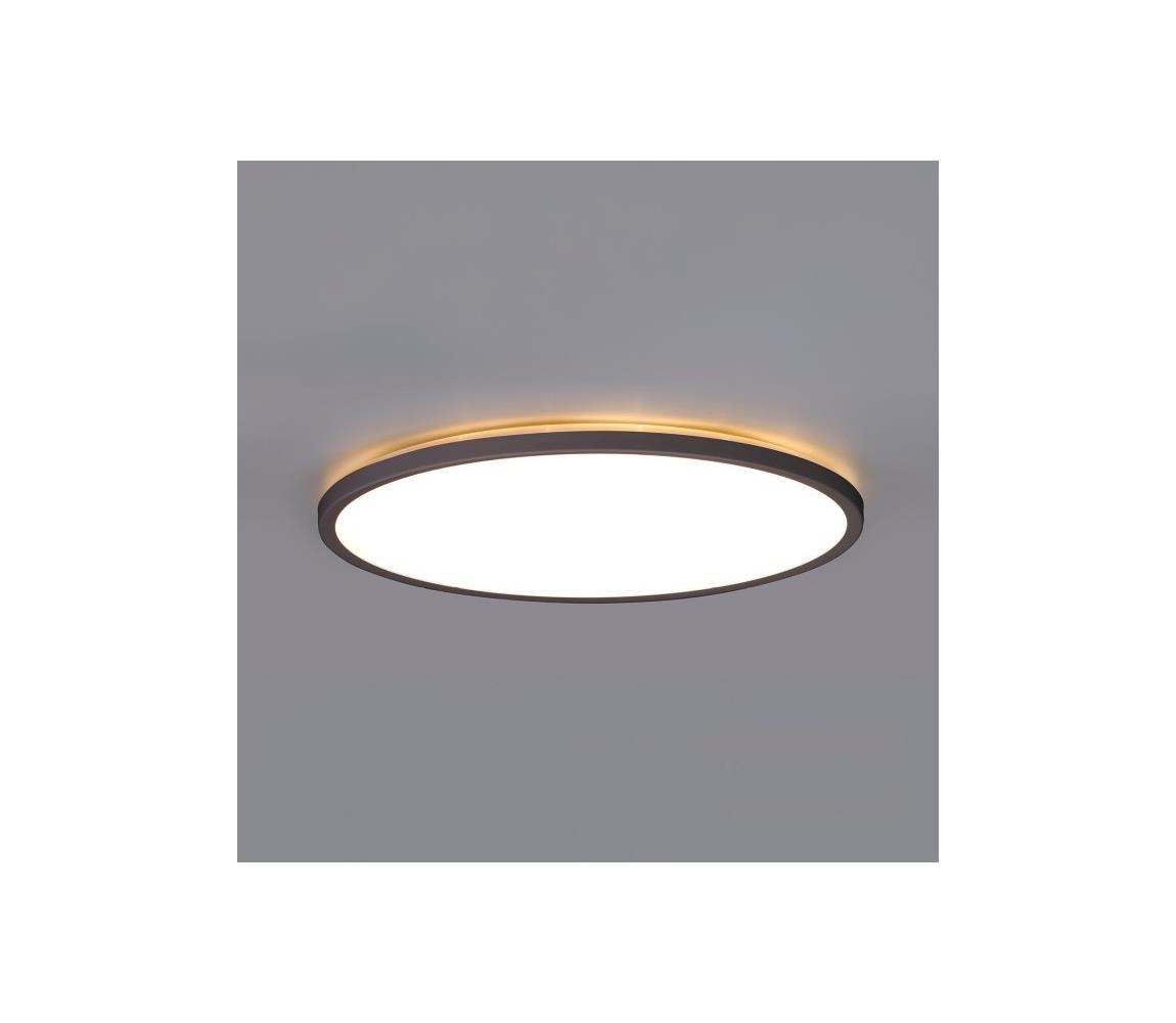 Donoci LED kúpeľňové stropné svietidlo NIVERA LED/32W/230V IP54 pr. 42 cm čierne