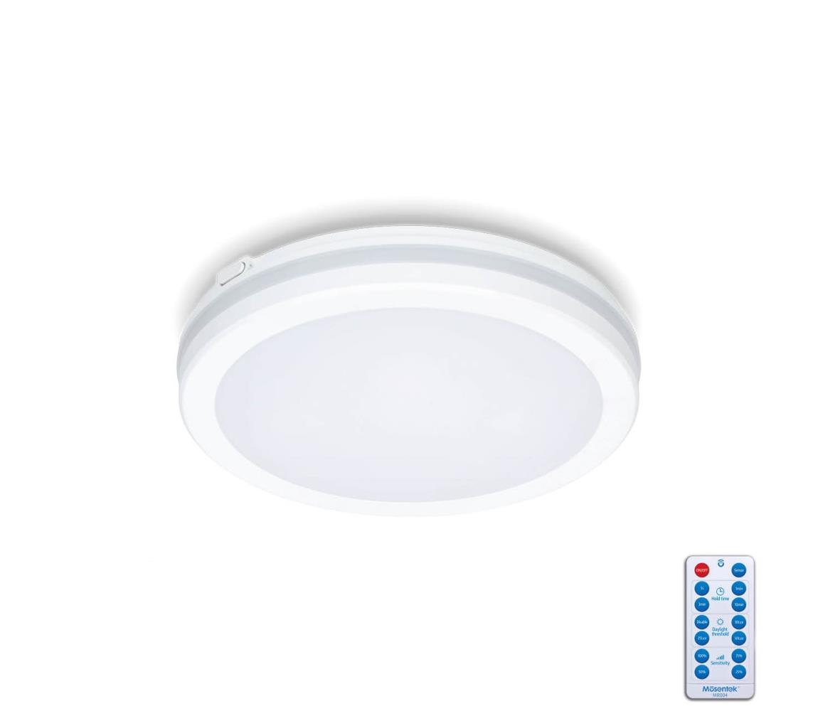 Donoci LED Kúpeľňové stropné svietidlo so senzorom LED/12W/230V pr. 20 cm biela + DO