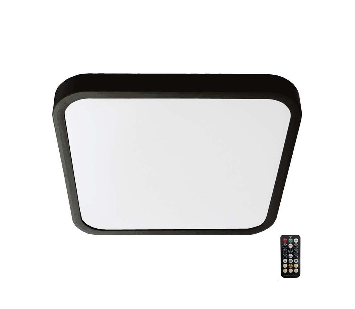 Donoci LED Kúpeľňové stropné svietidlo so senzorom LED/18W/230V 4000K IP44 čierna