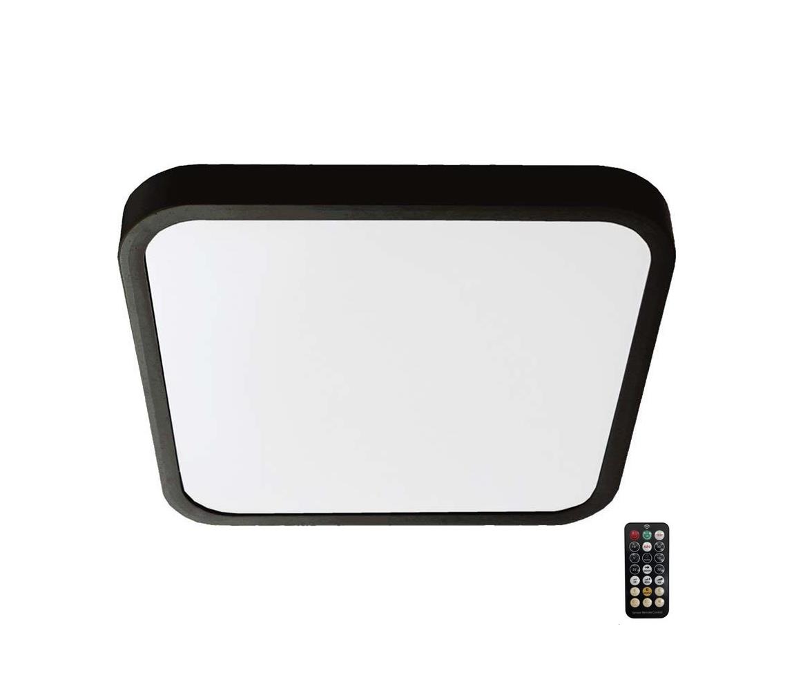 Donoci LED Kúpeľňové stropné svietidlo so senzorom LED/36W/230V 4000K IP44 čierna