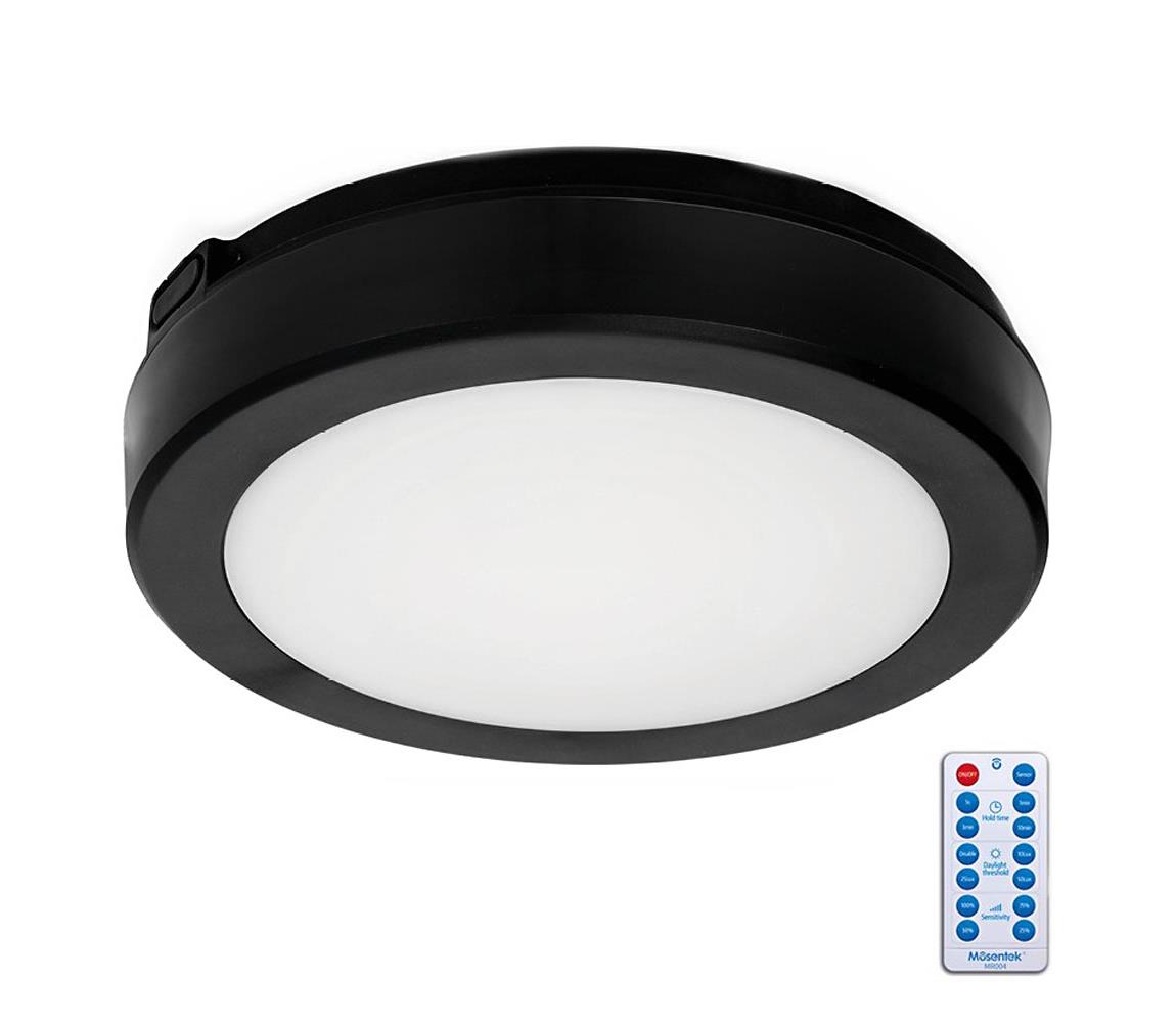 Donoci LED Kúpeľňové stropné svietidlo so senzorom NAIROS LED/12W/230V IP65 čierna + DO