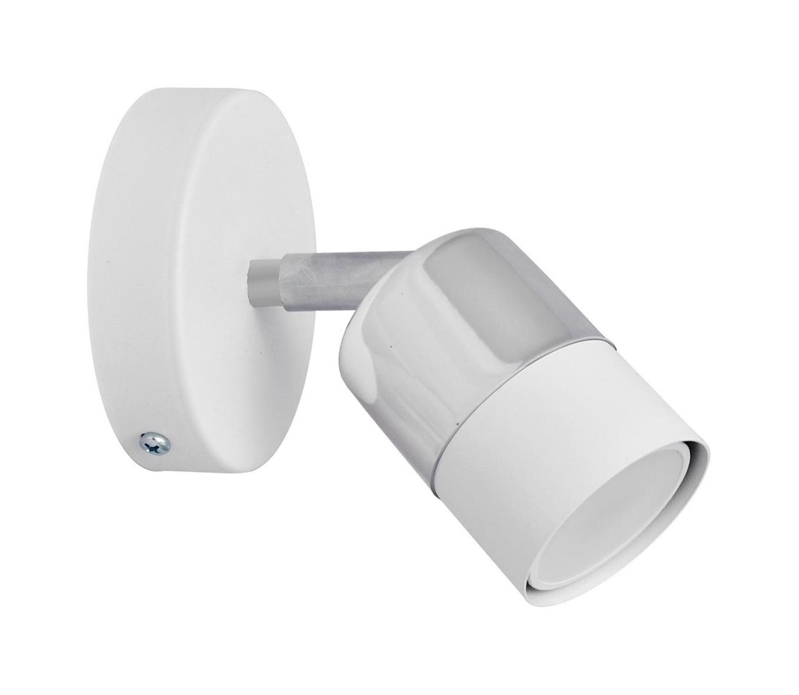 Donoci LED Nástenné bodové svietidlo TUBSSON 1xGU10/4,8W/230V biela/lesklý chróm