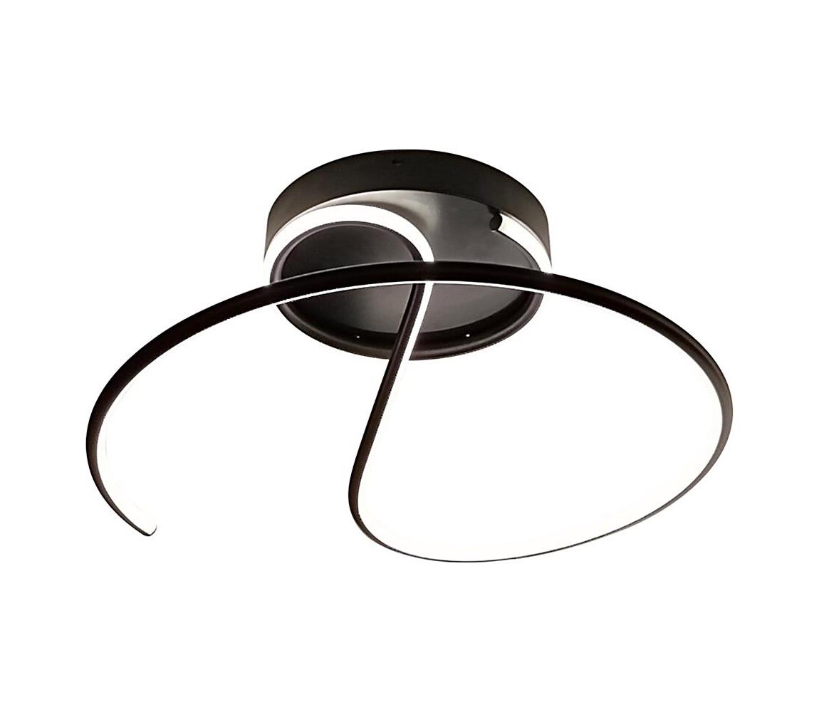 Donoci LED Prisadený luster DELTA LED/30W/230V čierna ML1174