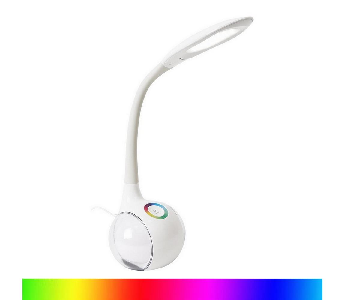 Donoci LED RGB Stmievateľná stolná lampa LED/7W/230V biela