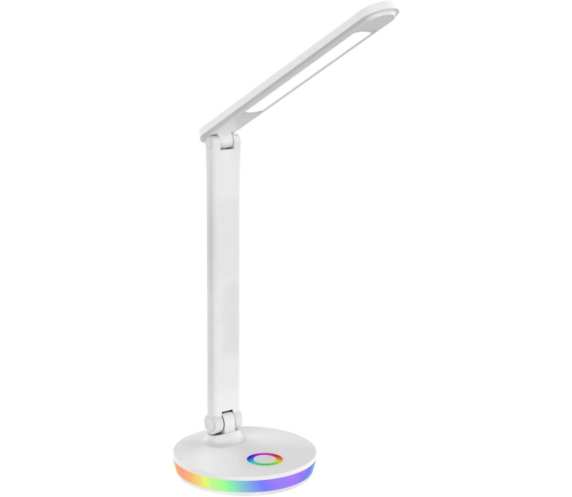 Donoci LED RGBW Stmievateľná dotyková stolná lampa NEPTUN LED/7W/230V biela