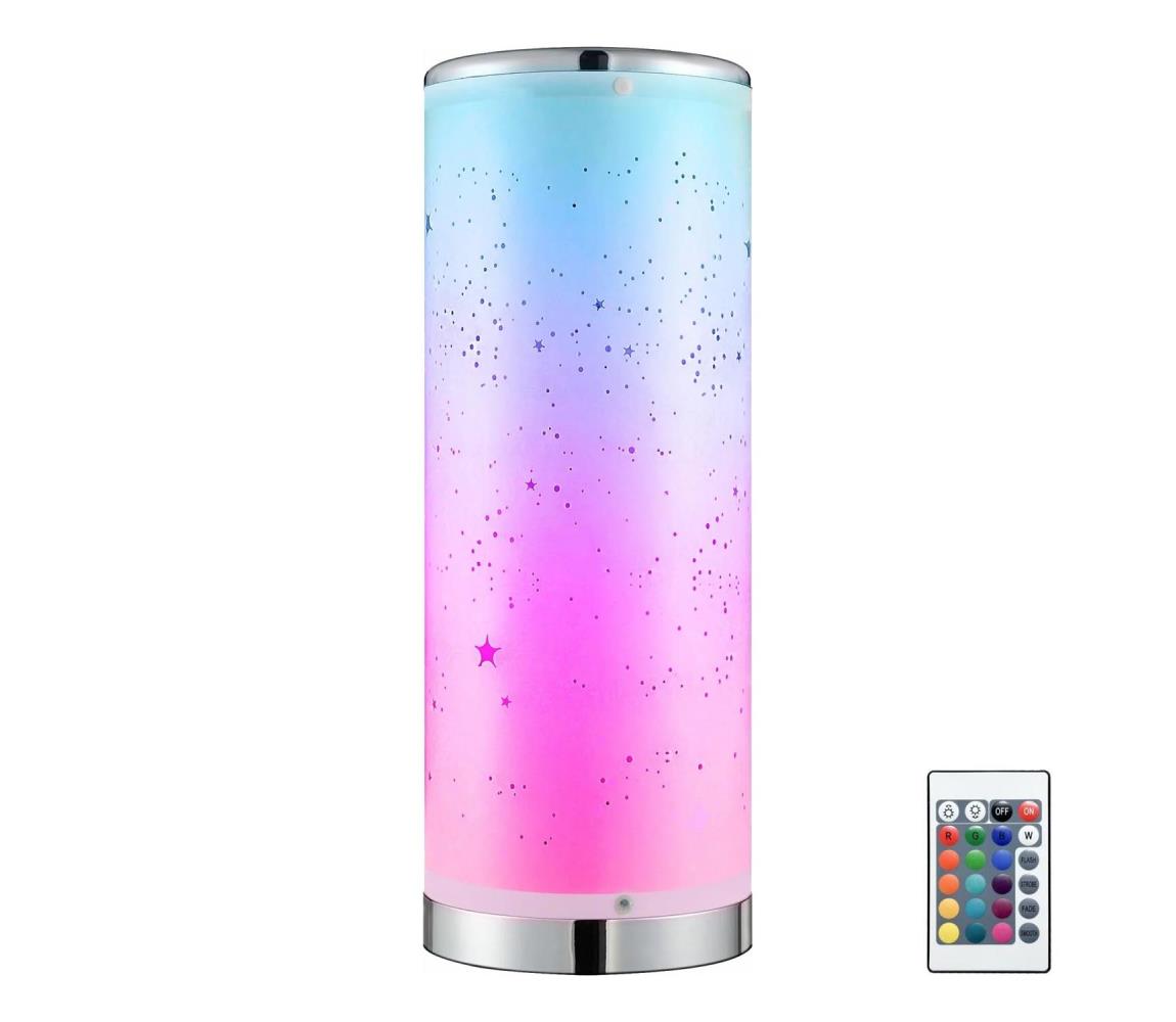 Donoci LED RGBW Stmievateľná stolná lampa STELLA MINI LED/5W/5V + diaľkové ovládanie