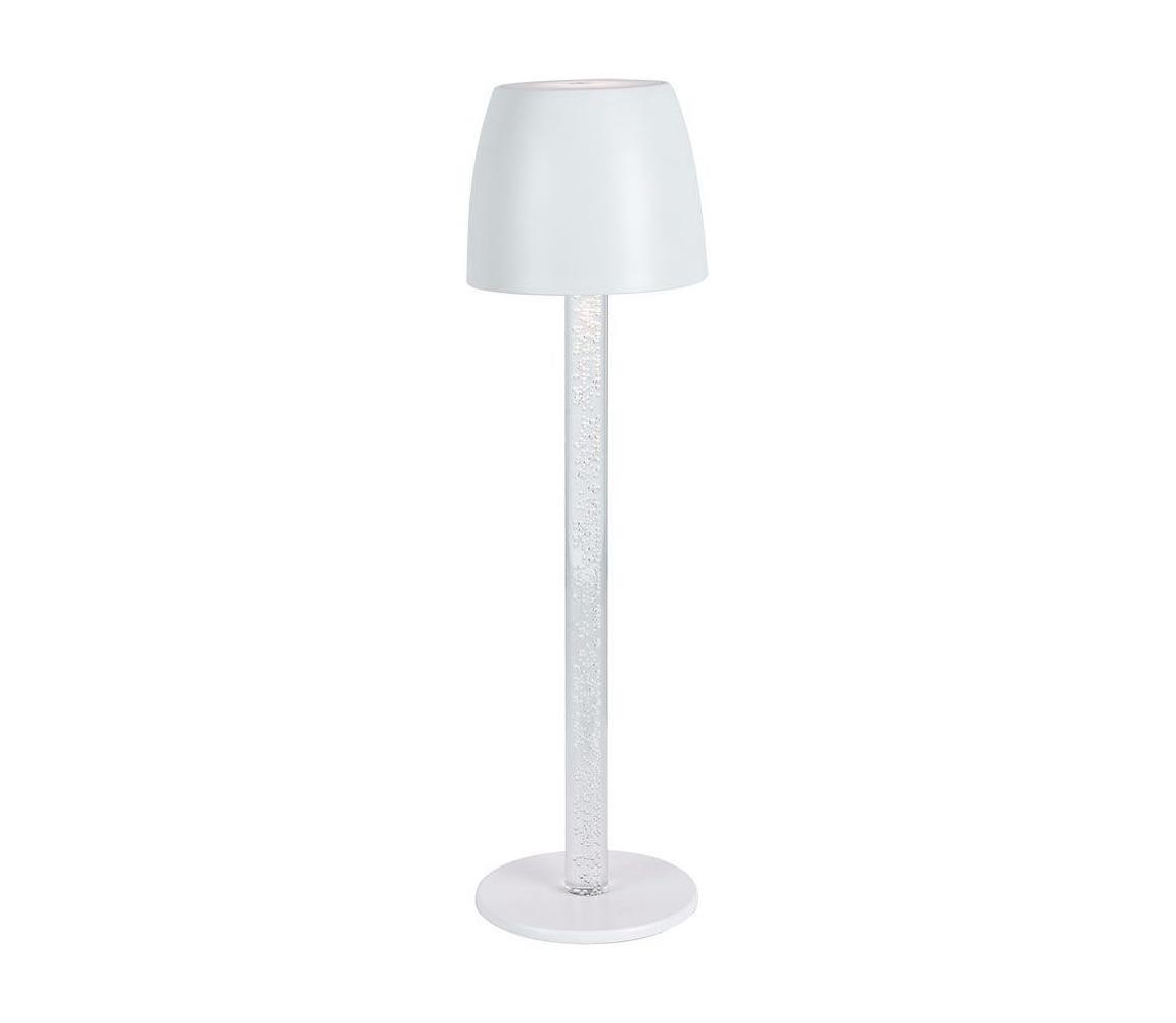 Donoci LED Stmievateľná nabíjacia stolná lampa LED/3W/5V 3000K biela