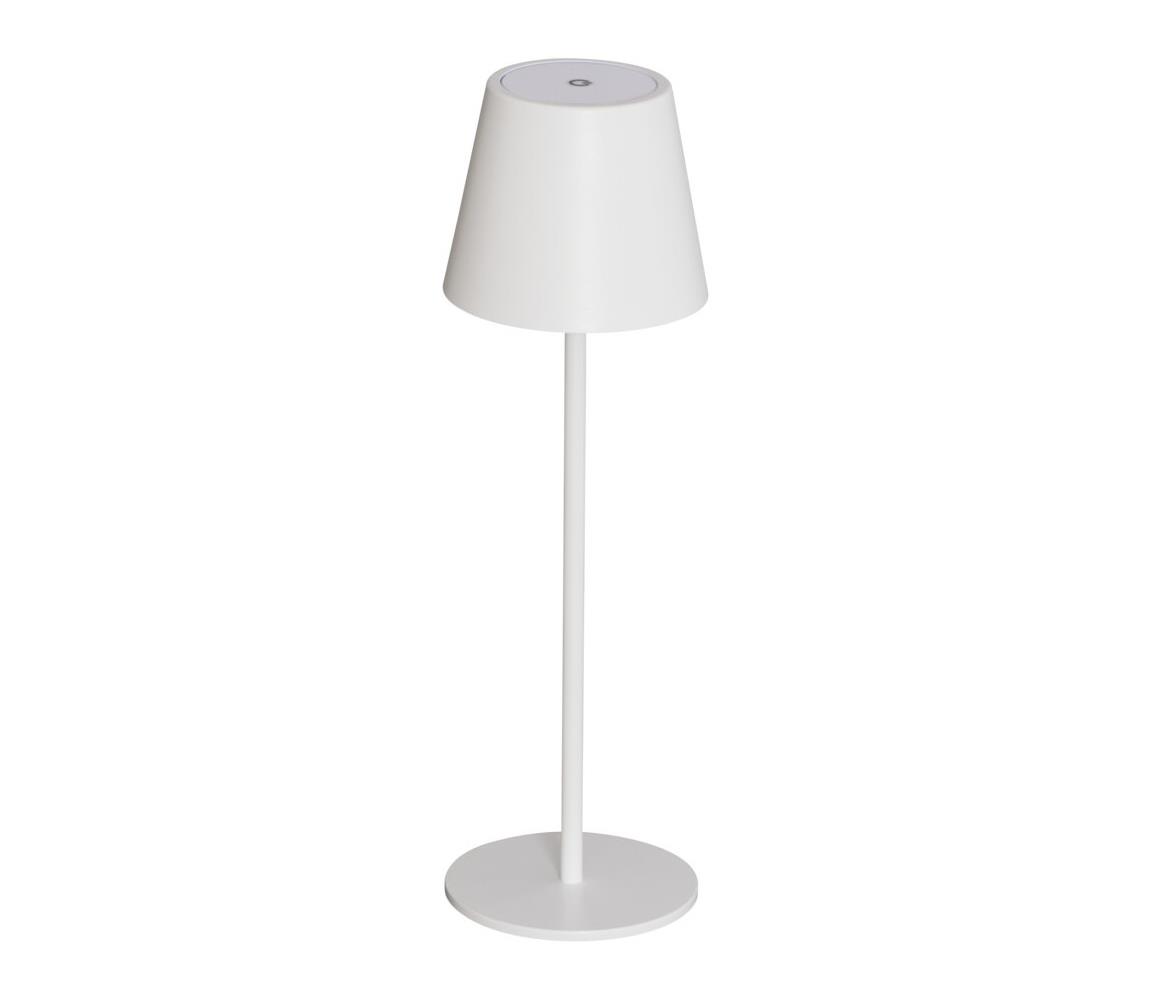 Donoci LED Stmievateľná stolná lampa INITA LED/1,2W/1800 mAh IP54 biela