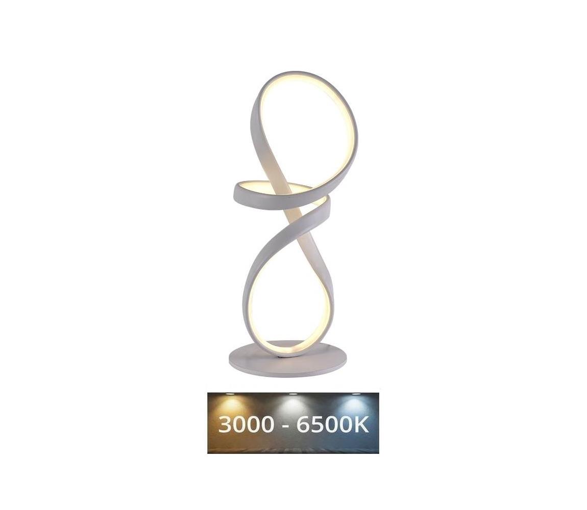 Donoci LED Stmievateľná stolná lampa LED/26W/230V 3000/4000/6500K biela