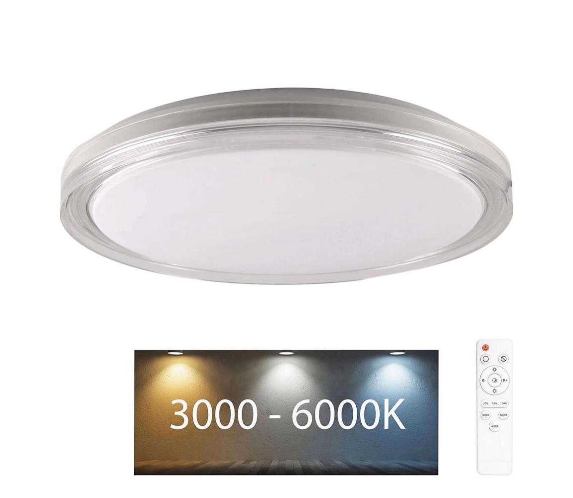 Donoci LED Stmievateľné kúpeľňové stropné svietidlo CASSANDRA LED/72W/230V IP44 + DO