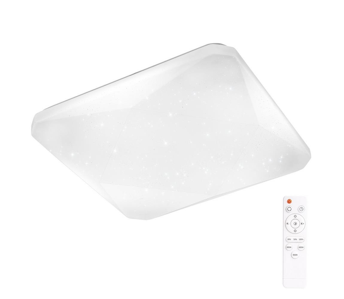Donoci LED Stmievateľné stropné svietidlo KASTOR na diaľkové ovládanie LED/72W/230V