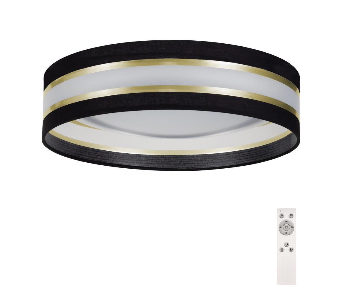 Donoci LED Stmievateľné stropné svietidlo SMART CORAL GOLD LED/24W/230V čierna/zlatá + DO