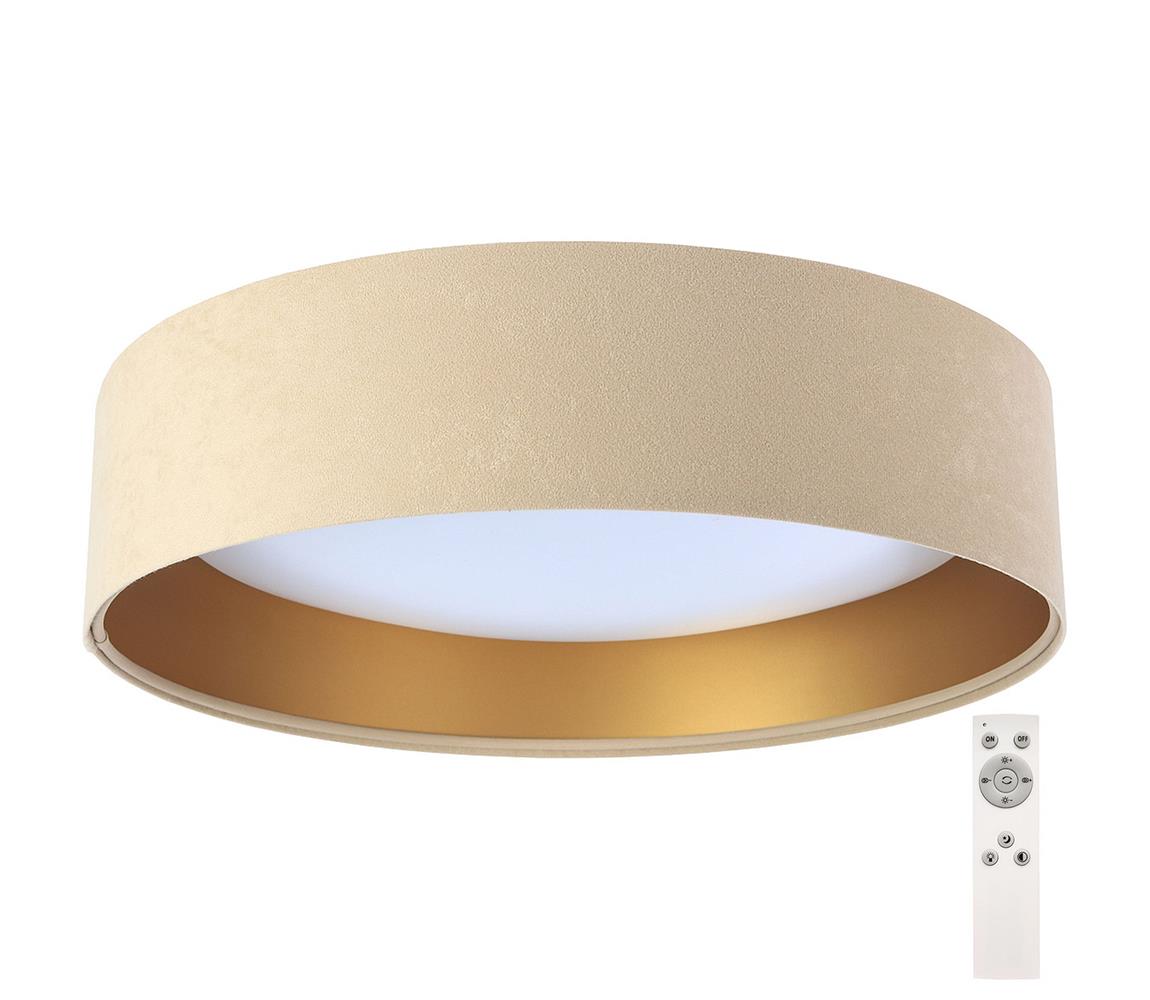 Donoci LED Stmievateľné stropné svietidlo SMART GALAXY LED/24W/230V béžová/zlatá + DO