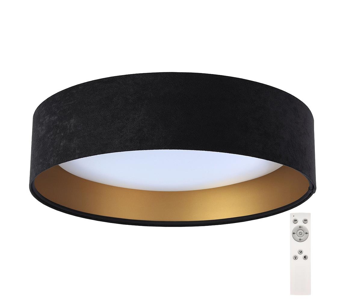 Donoci LED Stmievateľné stropné svietidlo SMART GALAXY LED/24W/230V čierna/zlatá + DO