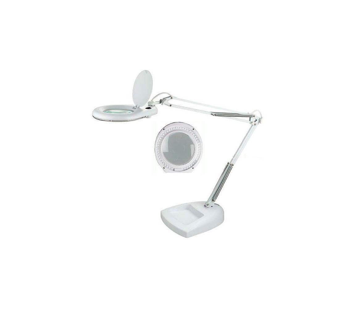 Donoci LED Stolná lampa s lupou LED/15W/230V
