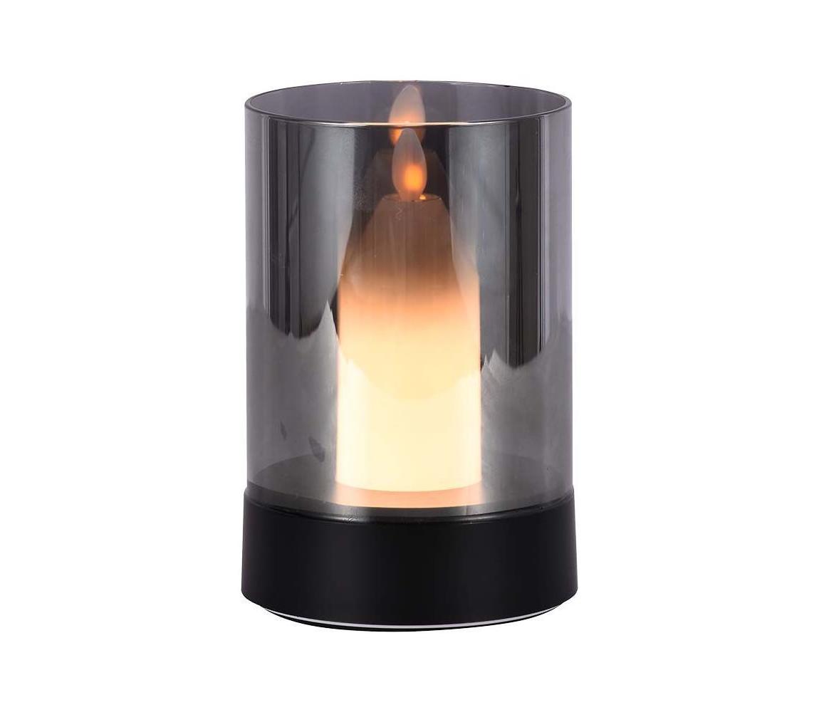 Donoci LED Stolná nabíjacia lampa LED/2W/5V 3000K čierna