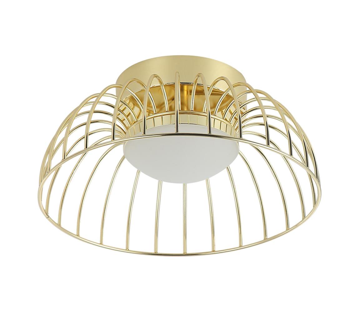 Donoci LED stropné svietidlo BETSY LED/12W/230V pr. 25 cm zlaté