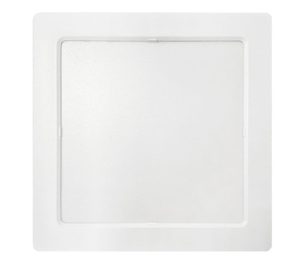 Donoci LED Stropné svietidlo BLOCK LED/18W/230V 4000K 21,4x21,4 cm biela