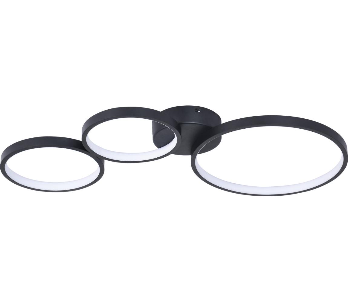 Donoci LED Stropné svietidlo FLAMENCO LED/33W/230V 4000K čierna