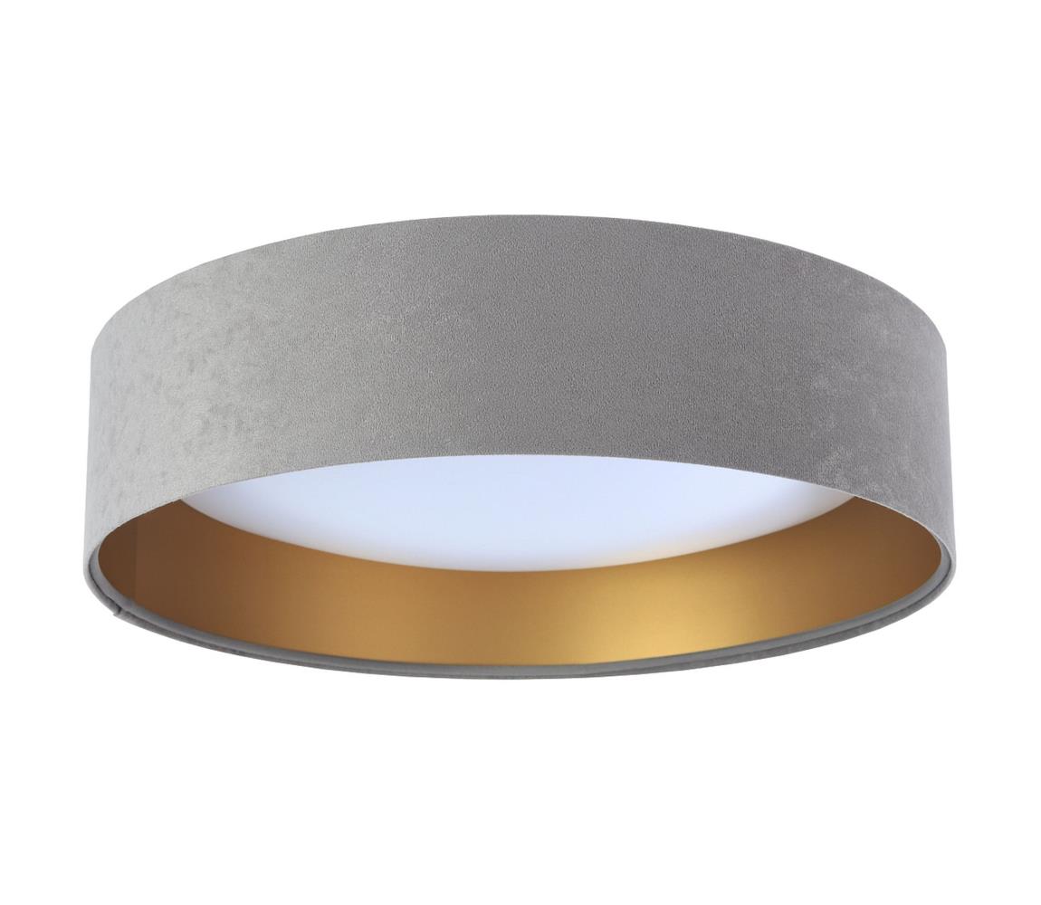 Donoci LED Stropné svietidlo GALAXY 1xLED/24W/230V šedá/zlatá