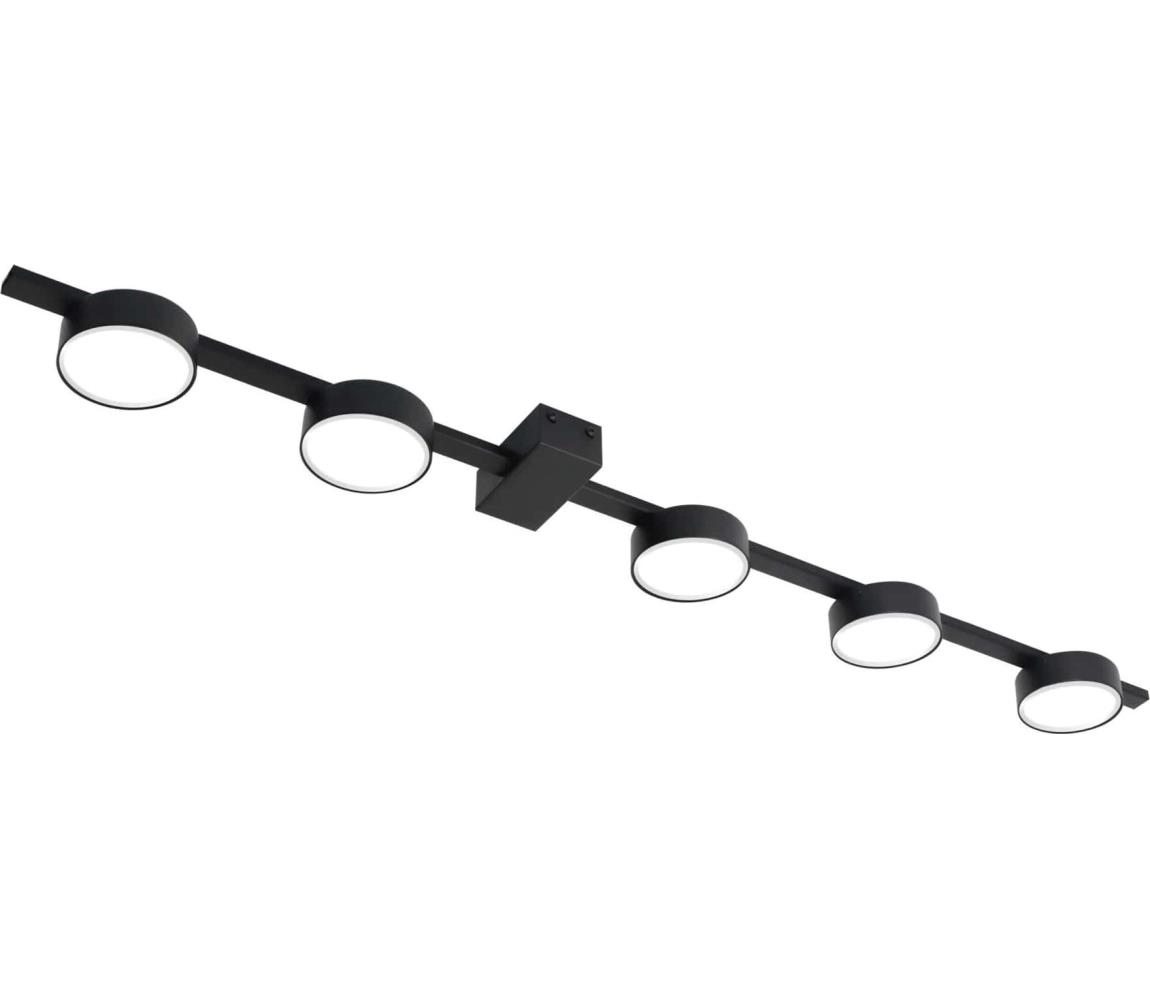 Donoci LED Stropné svietidlo JOY 5xGX53/6W/230V čierna