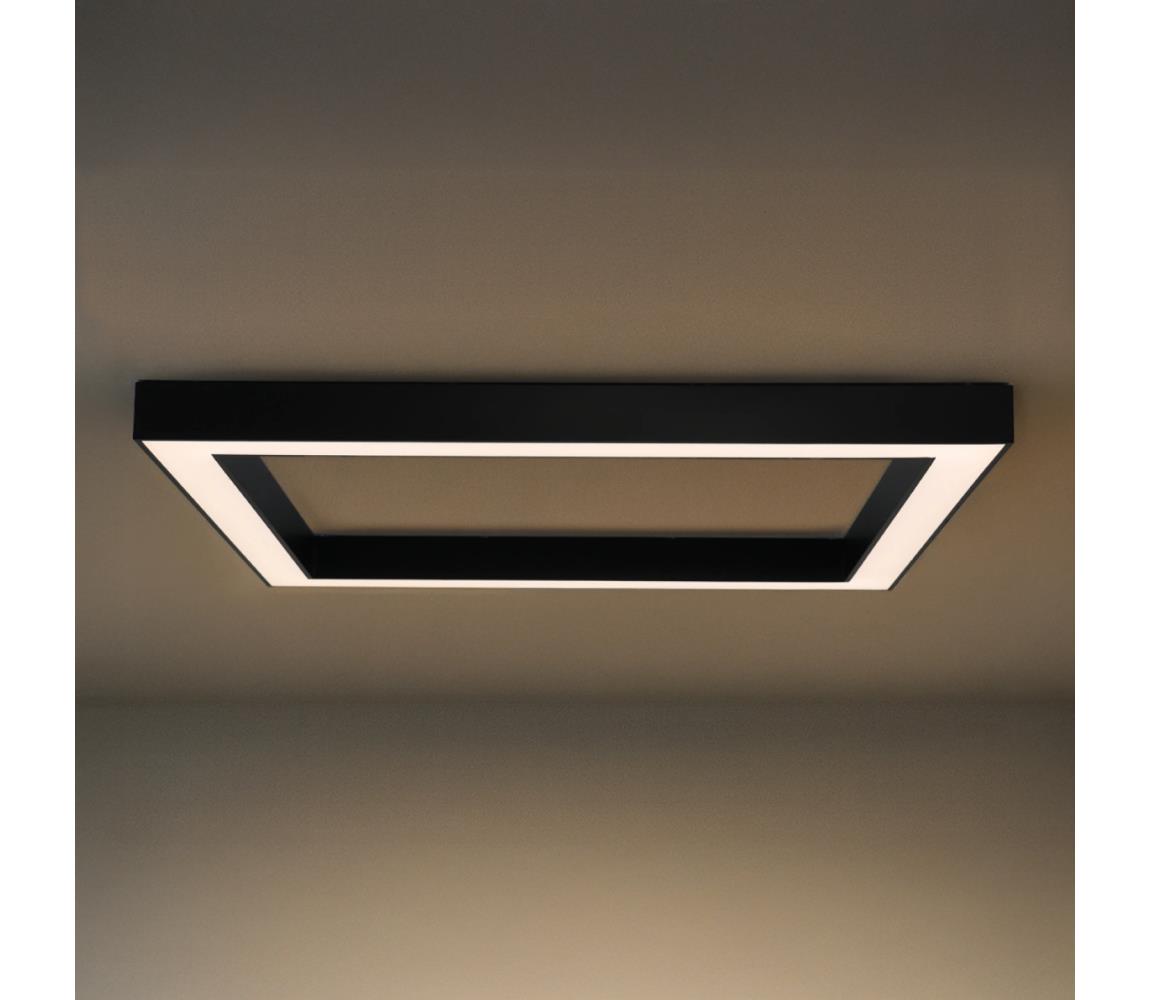 Donoci LED stropné svietidlo LED/150W/230V 3000/4000/6500K 120x120 cm čierne CL7534