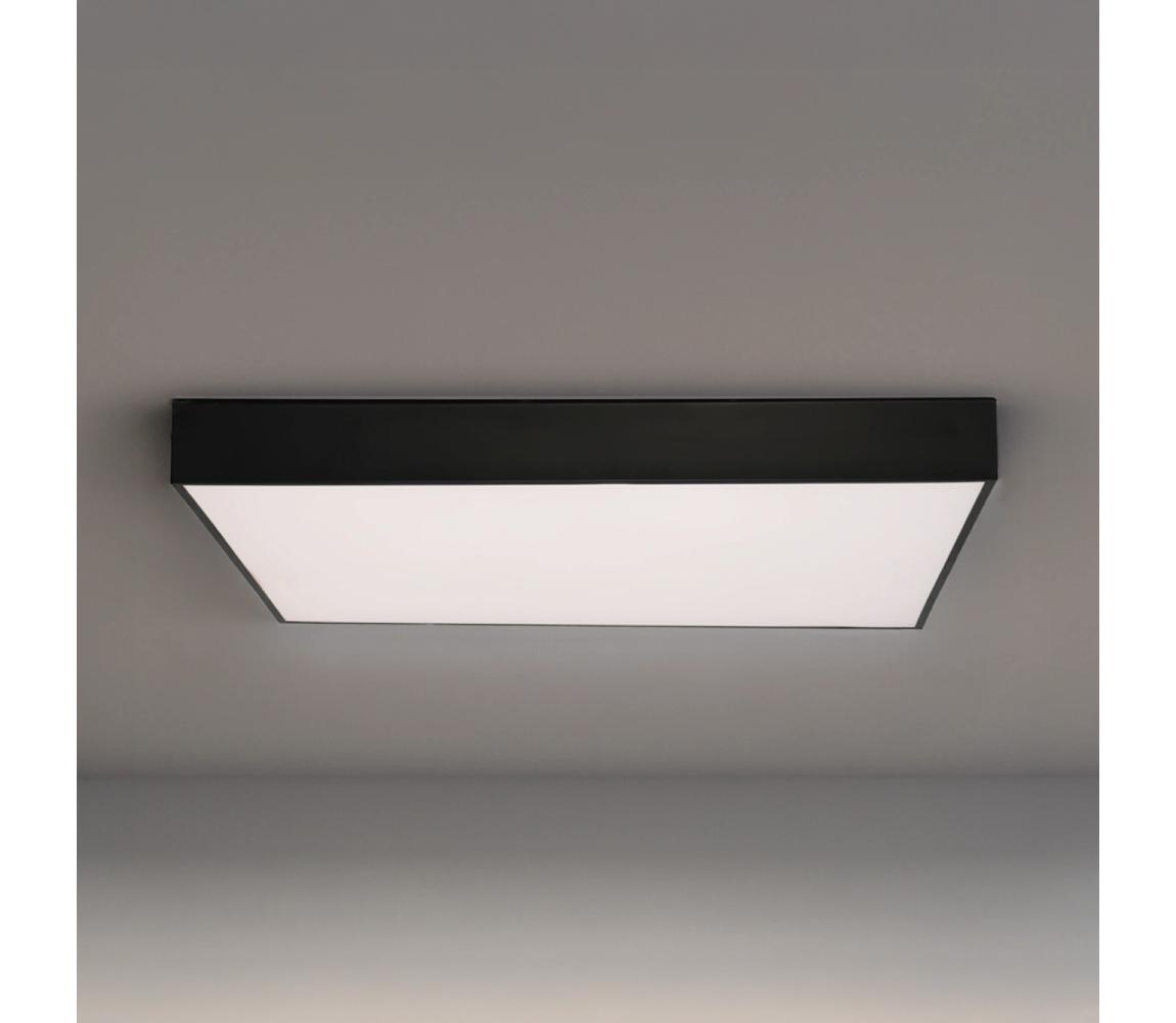 Donoci LED stropné svietidlo LED/215W/230V 3000/4000/6500K 80x80 cm čierne CL7232
