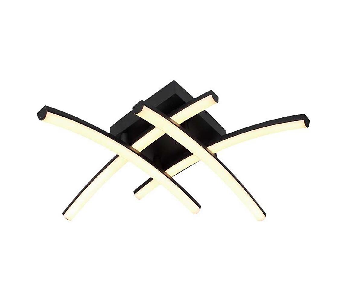 Donoci LED Stropné svietidlo LED/24W/230V 3000K čierna 7003