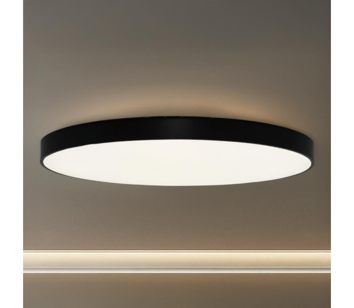 Donoci LED stropné svietidlo LED/300W/230V 3000/4000/6500K priemer 120 cm čierne CL7134