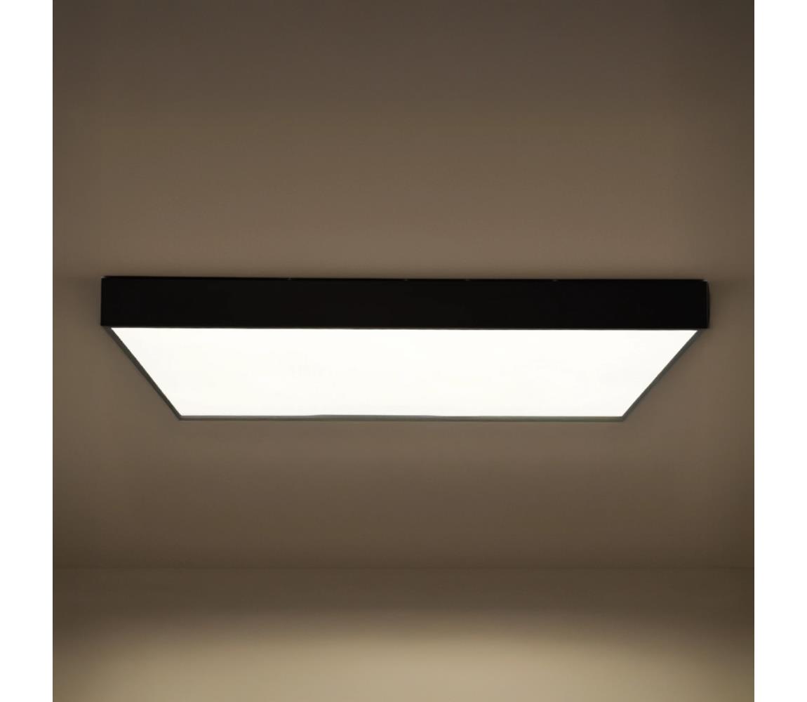 Donoci LED stropné svietidlo LED/340W/230V 3000/4000/6500K 100x100 cm čierna CL7233