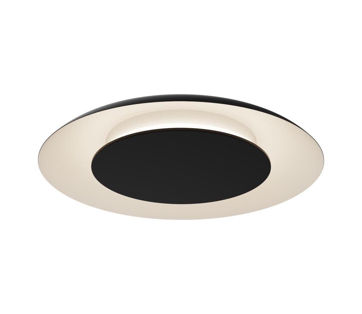 Donoci LED stropné svietidlo PIATTINO LED/30W/230V 3000/4000/6000K pr. 40 cm čierne ML1811