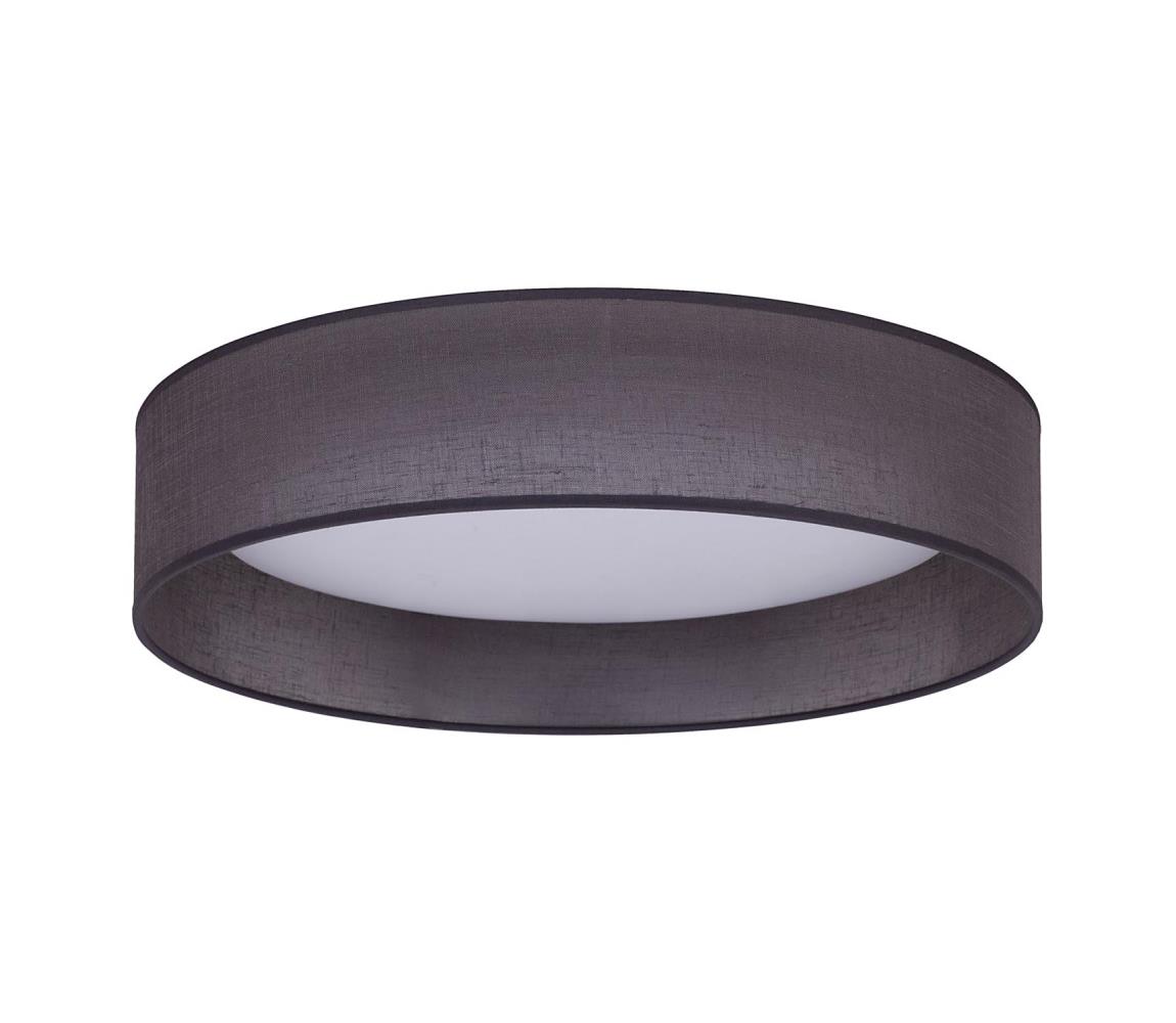 Donoci LED Stropné svietidlo ROLLER LED/24W/230V pr. 45 cm antracit 600965