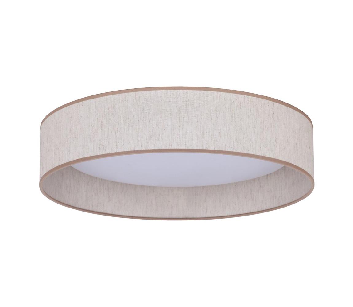 Donoci LED Stropné svietidlo ROLLER LED/24W/230V pr. 45 cm béžová 600972