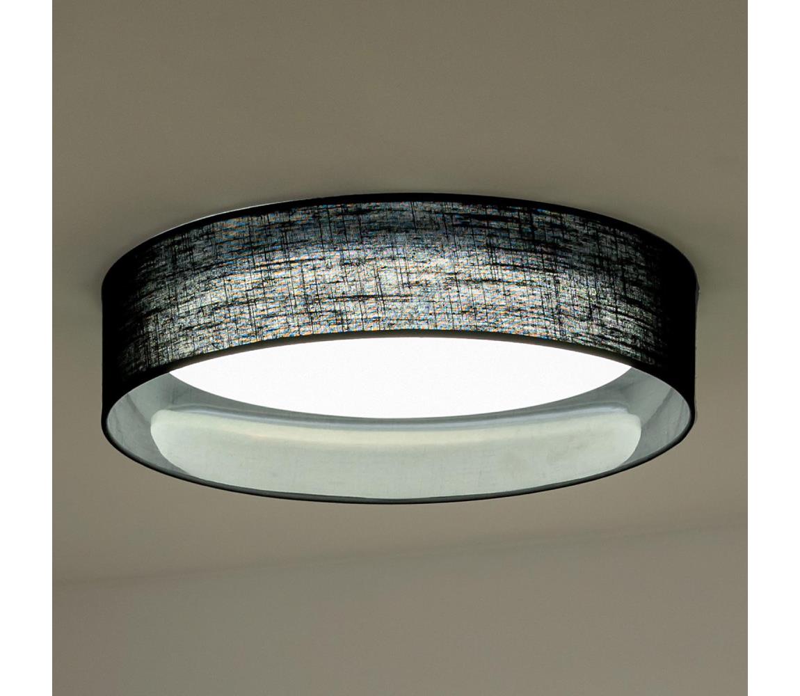 Donoci LED Stropné svietidlo ROLLER LED/24W/230V pr. 45 cm čierna 605397