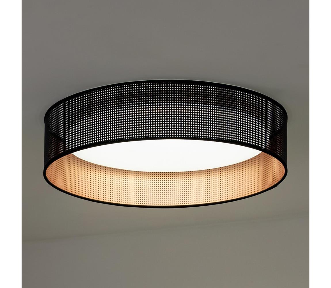 Donoci LED Stropné svietidlo ROLLER LED/24W/230V pr. 45 cm čierna/medená