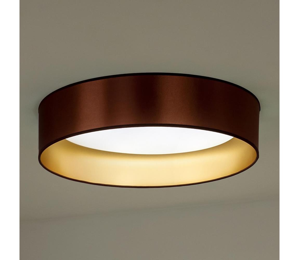 Donoci LED Stropné svietidlo ROLLER LED/24W/230V pr. 45 cm medená/zlatá
