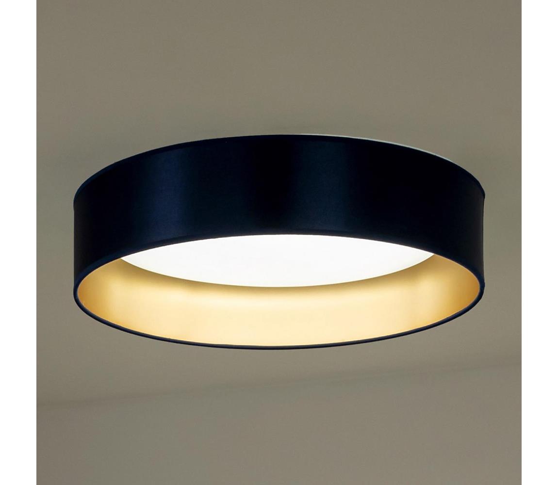 Donoci LED Stropné svietidlo ROLLER LED/24W/230V pr. 45 cm modrá/zlatá