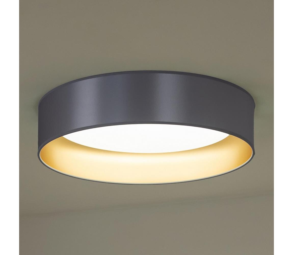 Donoci LED Stropné svietidlo ROLLER LED/24W/230V pr. 45 cm strieborná/zlatá 605311