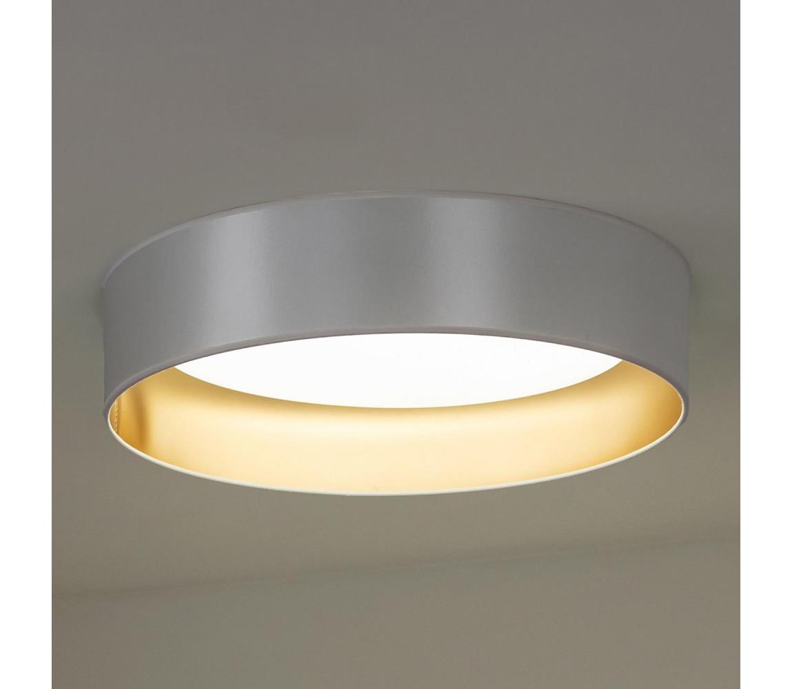 Donoci LED Stropné svietidlo ROLLER LED/24W/230V pr. 45 cm strieborná/zlatá