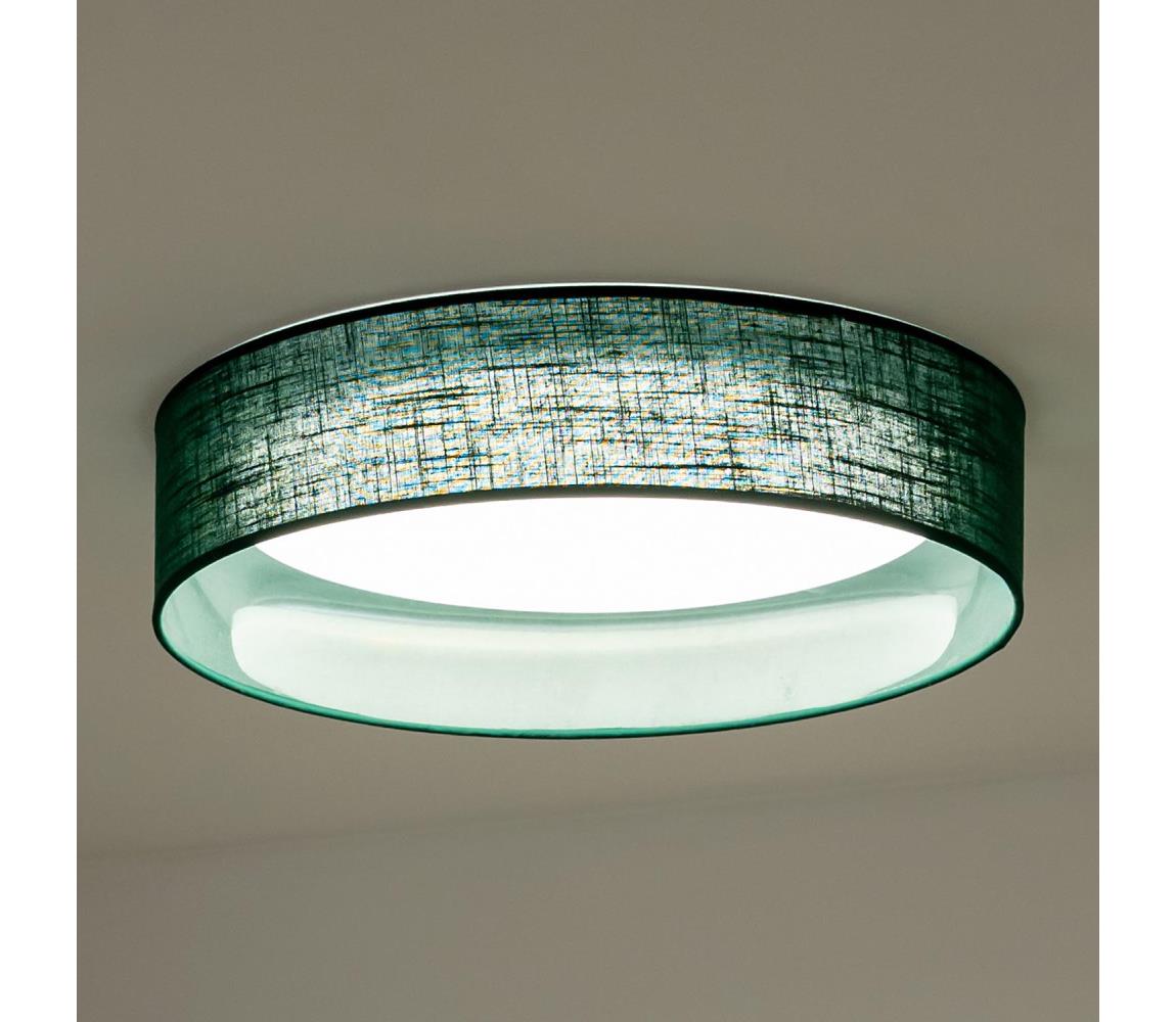 Donoci LED Stropné svietidlo ROLLER LED/24W/230V pr. 45 cm zelená