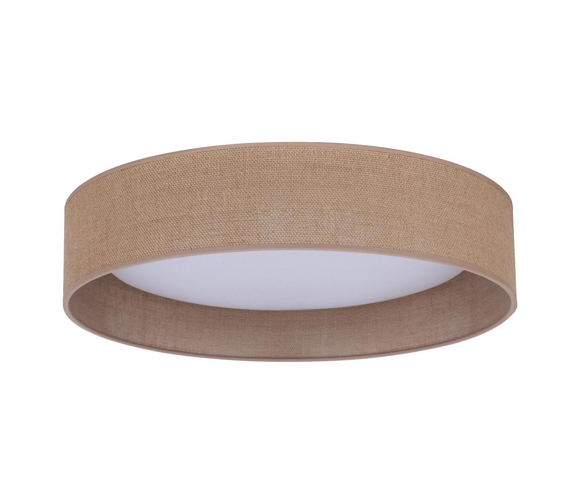 Donoci LED Stropné svietidlo ROLLER LED/24W/230V svetlo pr. 45 cm hnedá