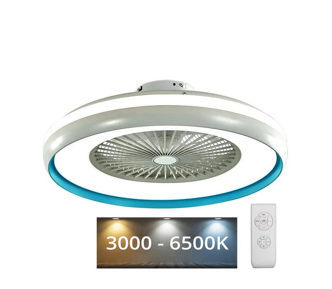 Donoci LED Stropné svietidlo s látorom LED/45W/230V 3000/4000/6500K modrá
