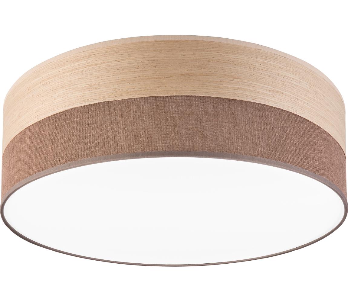 Donoci LED Stropné svietidlo SIRJA WOOD LED/36W/230V pr. 45 cm hnedá/dub