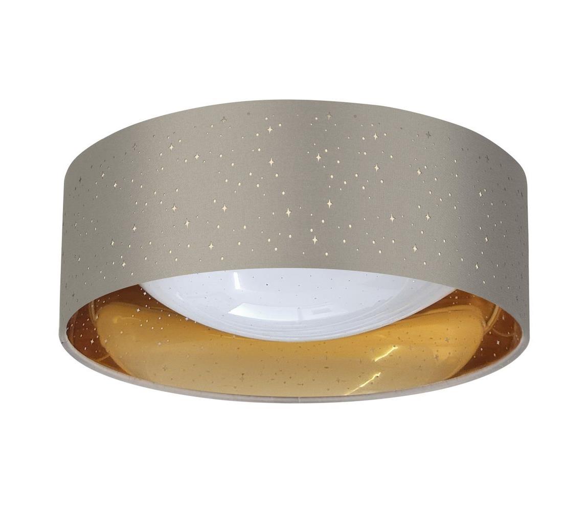 Donoci LED Stropné svietidlo TULUZA LED/18W/230V pr. 32 cm hnedá