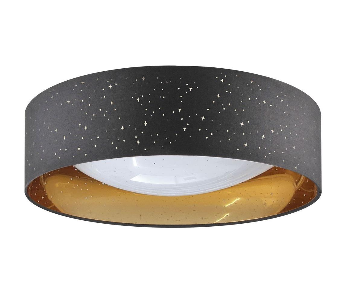 Donoci LED Stropné svietidlo TULUZA LED/24W/230V pr. 40 cm čierna