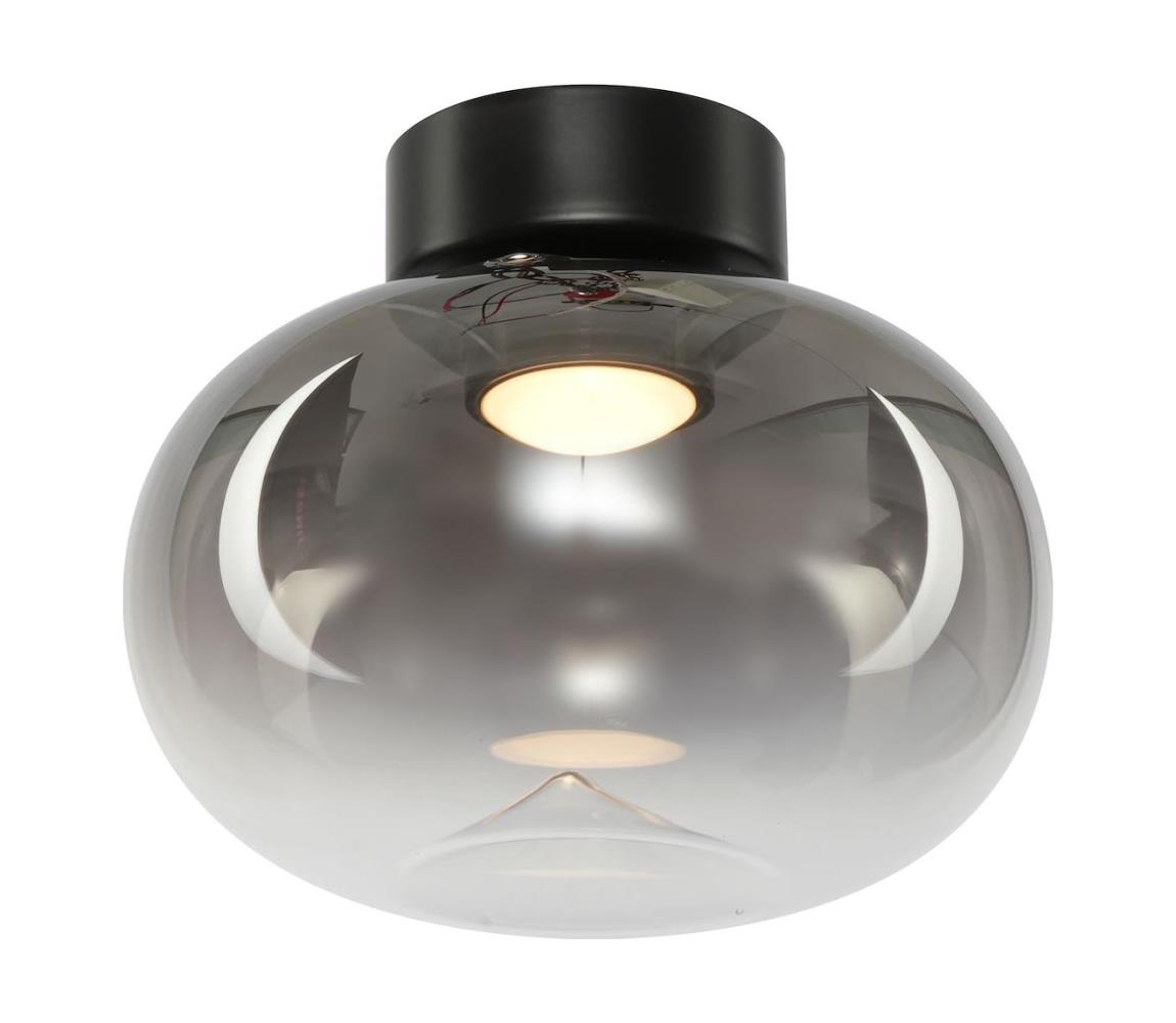 Donoci LED Stropné svietidlo VASO LED/4W/230V pr. 18 cm čierna/dymová